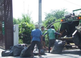 As the city, including Koh Larn, grows, so does the need for bigger and better rubbish removal.